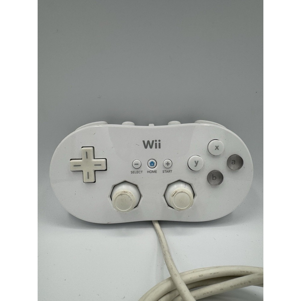 Official OEM White Nintendo Wii Classic Controller RVL-005